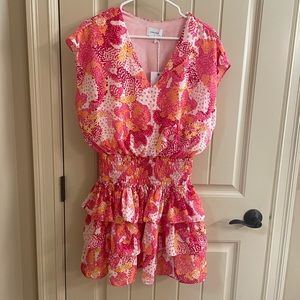Flirty and fun ruffled summer dress